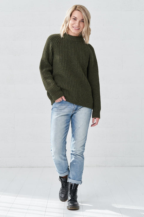 Image 13 of wool sweater doesn't irritate & allows the skin to breathe Alexander from Baltic Linen